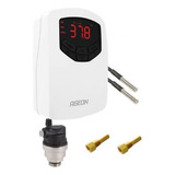 Controlador Solar Piscina Valvula Ventosa Poço Sensor Ageon
