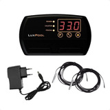 Controlador Temperatura Piscina Cdt Aquec Solar 2 Sensores