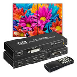 Controlador Vídeo Wall 2x2 Hdmi 4k Full Hd 1 Imagem 4 Telas
