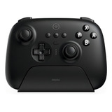 Controle 8bitdo Ultimate Bluetooth Dock E Stick Anti drift Cor Preto
