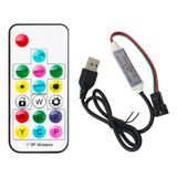 Controle Adaptador Usb 5v P Fita Led Ws2811 Ws2812