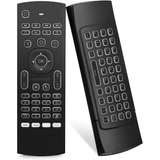 Controle Air Mouse C Sensor Teclado Smart Tv Android Pc Mx3a