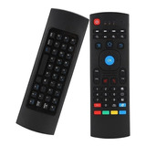 Controle Air Mouse Wireless E Teclado Para Smart Tv Box Pc