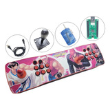 Controle Arcade Duplo Fliperama Pc play3 Play4 E Rasp Usb