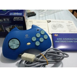 Controle Ascii Pad Edição Snk Na Caixa Sega Dreamcast
