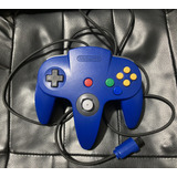 Controle Azul Nintendo 64 Original Nintendo Analógico 100 