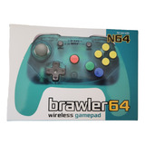 Controle Brawler64 Wireless Para Nintendo 64 Retrofighters