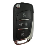 Controle Chave Canivete Peugeot Para Alarme Sistec Brinde