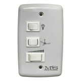 Controle Chave Ventilador De Teto Com Capacitor 3 Fios 220v