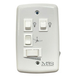 Controle Chave Ventilador Teto 2 Lampadas C Capacitor 220v