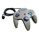 Controle Cinza Original Do Nintendo 64 Analógico 99 Duro j1