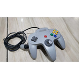 Controle Cinza Original Do Nintendo 64