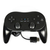 Controle Classic Controller Pro Para Nintendo Wii Preto