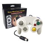 Controle Clássico Compatível Nintendo Wii u Game Cube Branco