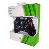 Controle Com Fio Para Xbox 360 Slim Fat E Pc Joystick