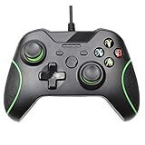 Controle Com Fio Para Xbox One Com Vibração Dupla- De 3-5 Mm Para PC Windows 7-8-10 Xbox One- HNQH