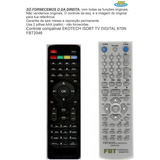 Controle Compatível Ekotech 670n Isdbt Tv Digital Fbt2046