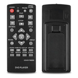 Controle Compatível LG Dvd Modelo Player Dp122 Cov31736202