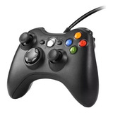 Controle Compatível Xbox 360 C Fio Em Joystick Computador