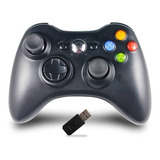 Controle Compatível Xbox 360 Pc 2 4g Recptor Pc Xbox