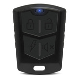 Controle De Alarme Automotivo Universal Preto Com 4 Botões