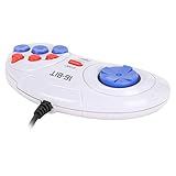 Controle De Jogo Gamepad Portátil Branco Confiável Para Sega