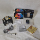 Controle Dreamcast E Vmu Preto Translucido Originais