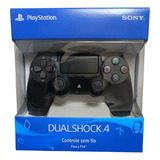 Controle Dualshock 4 Ps4 Preto Sem Fio Sony Original