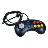 Controle Dynacom Tpc 2 Pro Mega Drive Defeito Pra Esquerda 