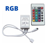 Controle E Controlador Rgb Fita Led 3528 A Prova D água 5m