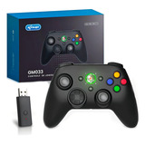 Controle Fio Recarregável Para Xbox 360 E Computador Sem Knup Gm033