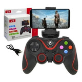 Controle Gamer Sem Fio Bluetooth Para Android E Pc Cor Preto