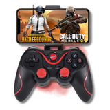 Controle Gamer X3 Bluetooth Gamepad Android Ios Console Ps4