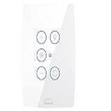 controle ventilador branco