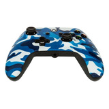 Controle Joystick Acco Brands Powera Enhanced Wired Controller For Xbox One Marine Camo