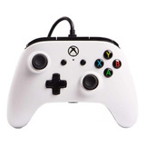 Controle Joystick Acco Brands Powera Enhanced Wired Controller For Xbox One White