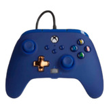 Controle Joystick Acco Brands Powera Enhanced Wired Controller For Xbox Series X s Advantage Lumectra Midnight Blue