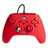 Controle Joystick Acco Brands Powera Enhanced Wired Controller For Xbox Series X s Advantage Lumectra Red