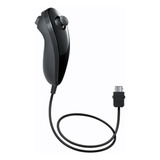 Controle Joystick Nintendo Nunchuk Para Wii E Wii U Preto