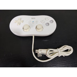 Controle Joystick Nintendo Wii Classic Branco Original
