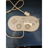 Controle Joystick Nintendo Wii Classic Controller Branco