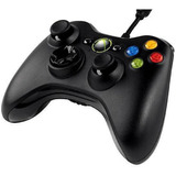 Controle Joystick Para Xbox 360 E Pc Com Fio 2 Metros Cabo