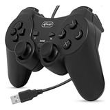 Controle Joystick Pc Gamer Com Fio Dualshock Analógico Usb