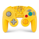 Controle Joystick Sem Fio Acco Brands Powera Wireless Gamecube Controller For Nintendo Switch Pikachu