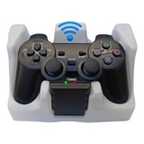 Controle Joystick Sem Fio Para Ps2 Analógico Plug And Play