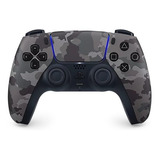 Controle Joystick Sem Fio Sony Playstation Dualsense Cfi zct1w Camouflage Gray