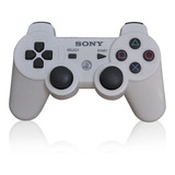 Controle Joystick Sem Fio Sony Playstation Dualshock 3 Branco