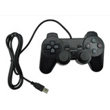 Controle Joystick Usb Analógico Dualshock Para Pc E Notebook
