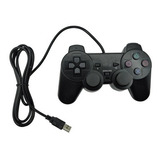 Controle Joystick Usb Analógico Dualshock Para Pc E Notebook