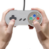 Controle Joystick Usb Super Nintendo Snes Nes Manete Retro
